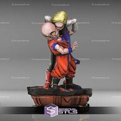 Krillin and Android 18 3D Printer Files