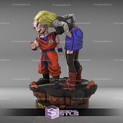 Krillin and Android 18 3D Printer Files