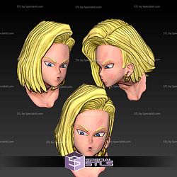 Krillin and Android 18 3D Printer Files
