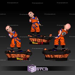 Krillin and Android 18 3D Printer Files