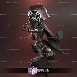 Kylo Ren and Sword Chibi 3D Printer Files