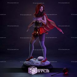 Little Red Riding Hood Lantern Lighter 3D Printer Files