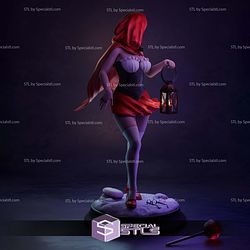 Little Red Riding Hood Lantern Lighter 3D Printer Files