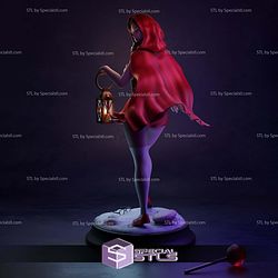 Little Red Riding Hood Lantern Lighter 3D Printer Files