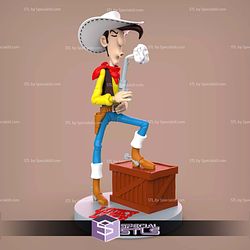 Luclly Luke Cartoon 3D Printer Files