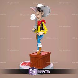Luclly Luke Cartoon 3D Printer Files