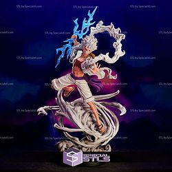 Luffy Gear 5 Sun God 3D Printer Files