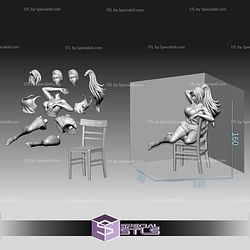 Mai Shiranui Home Outfit 3D Printer Files