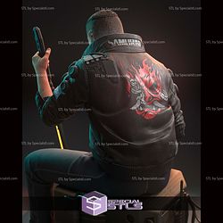 Male V Cyberpunk 2077 3D Printer Files