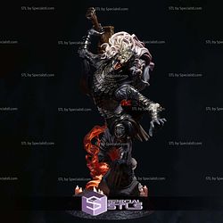 Maliketh Flame Sword Elden Ring 3D Printer Files