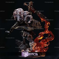 Maliketh Flame Sword Elden Ring 3D Printer Files