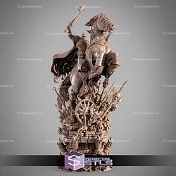 Medieval Spawn on Horse 3D Printer Files