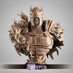 Medieval Spawn Portrait Bust 3D Printer Files