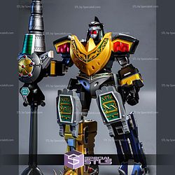 Mega DragonZord 1-6 3D Printer Files