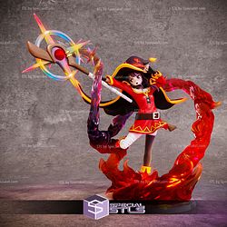 Megumin and Magic Konosuba 3D Printer Files