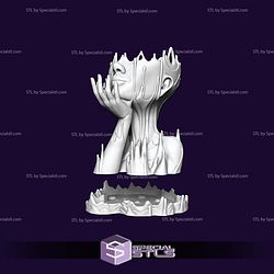 Melted girl Vase 3D Printer Files