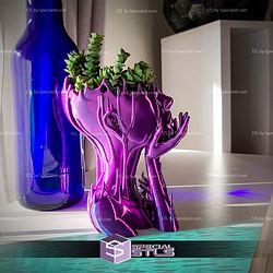Melted girl Vase 3D Printer Files