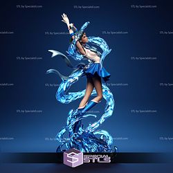Mercury Elegance in Blue and White 3D Printer Files
