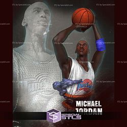 Michael Jordan Bust 3D Printer Files