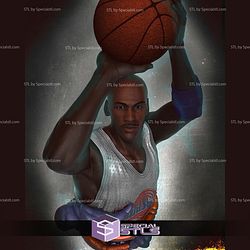 Michael Jordan Bust 3D Printer Files