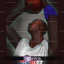Michael Jordan Bust 3D Printer Files