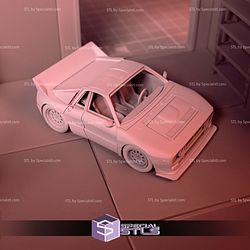 Model Kit Car STL Files 037 Rally Car