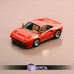 Model Kit Car STL Files 288 GTO