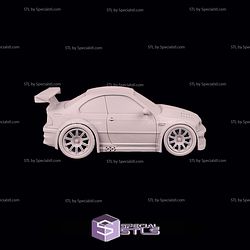 Model Kit Car STL Files BMW M3 GTR E46