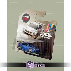 Model Kit Car STL Files BMW M3 GTR E46