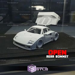 Model Kit Car STL Files F40 Lamborghini