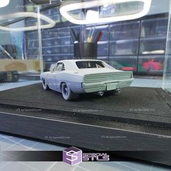 Model Kit Car STL Files Dodge Charger RT