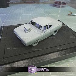 Model Kit Car STL Files Dodge Charger RT