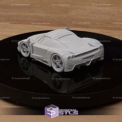 Model Kit Car STL Files Ferrari Enzo