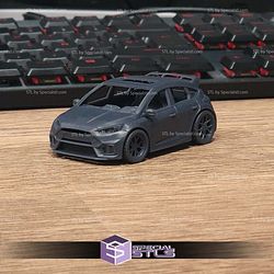 Model Kit Car STL Files Ford Focus RS MK3