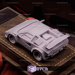 Model Kit Car STL Files Lamborghini Countach