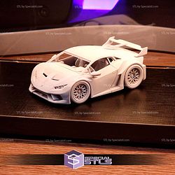 Model Kit Car STL Files Huracan Tuned
