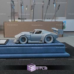Model Kit Car STL Files Lamborghini Miura