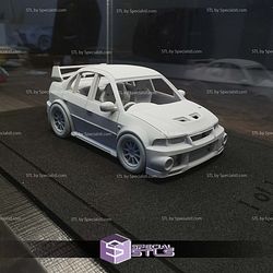 Model Kit Car STL Files Lancer Evolution VI