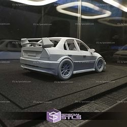 Model Kit Car STL Files Lancer Evolution VI