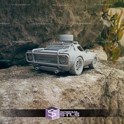 Model Kit Car STL Files Lancia Stratos and Safari Pack