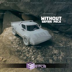 Model Kit Car STL Files Lancia Stratos and Safari Pack
