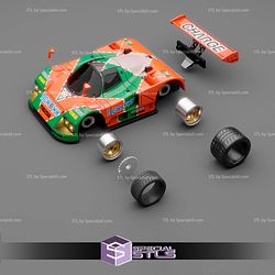 Model Kit Car STL Files Mazda 787B