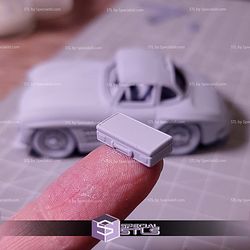 Model Kit Car STL Files Mercedes 300SL
