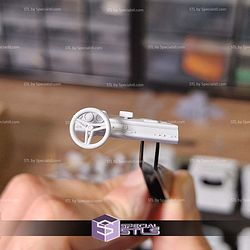 Model Kit Car STL Files Mercedes 300SL