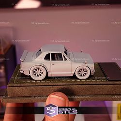 Model Kit Car STL Files Nissan Skyline 2000 GTR
