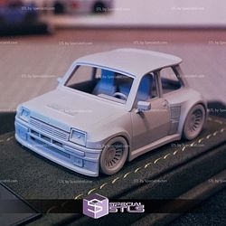 Model Kit Car STL Files R5 Turbo II
