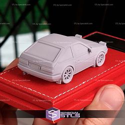 Model Kit Car STL Files Toyota Corolla AE86