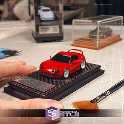 Model Kit Car STL Files Toyota Supra MK4