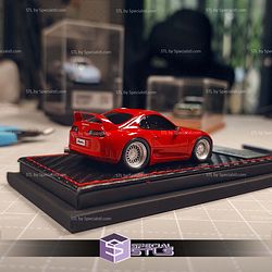 Model Kit Car STL Files Toyota Supra MK4