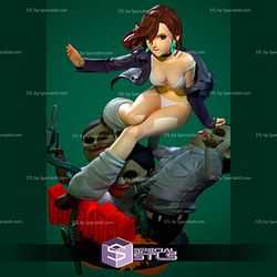Momo Ayase Bikini Battle with Alien 3D Printer Files